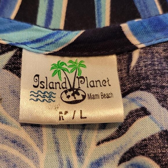 Island Planet Miami Beach Floral Shift Dress - Picture 7 of 9